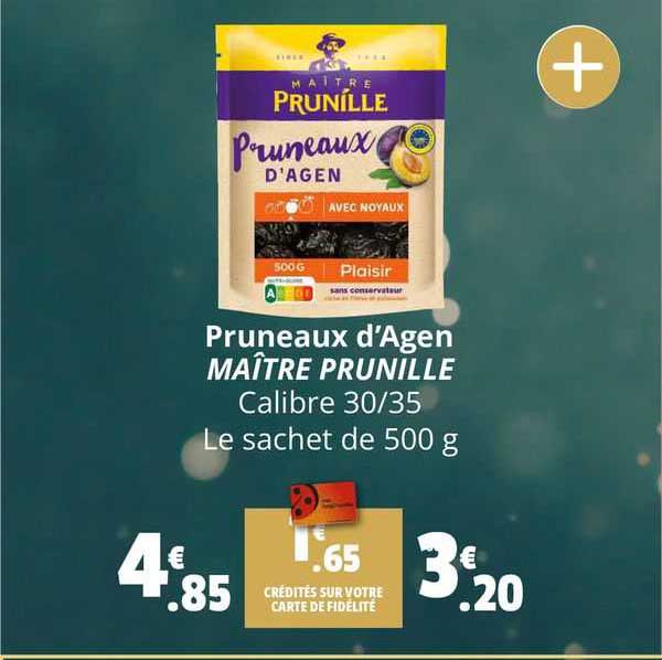 pruneaux d'agen maître prunille