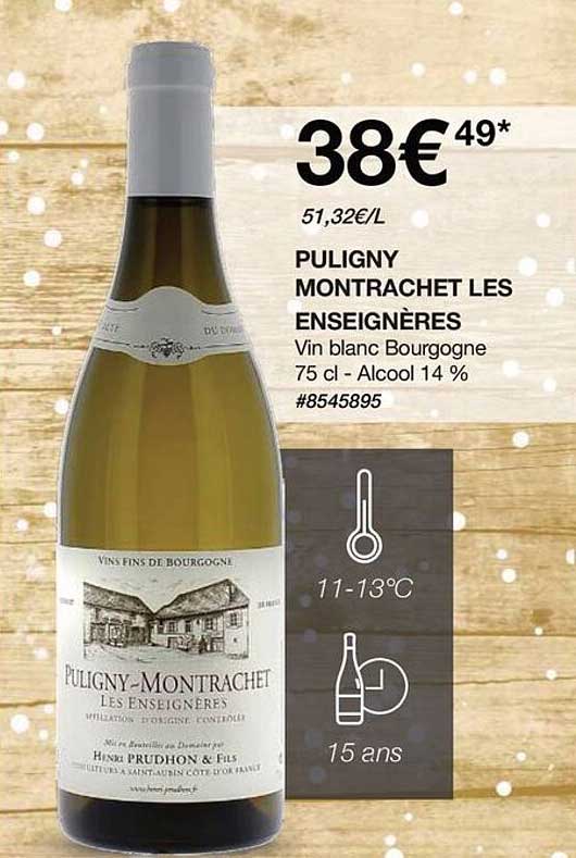 puligny montrachet les enseignères
