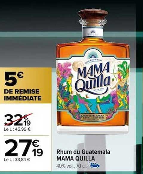 rhum du guatemala mama quilla