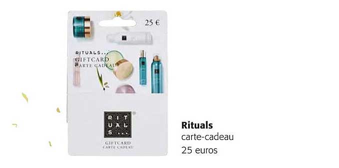 rituals carte-cadeau