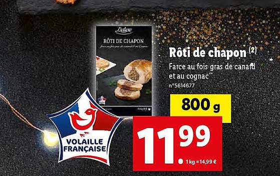 rôti de chapon