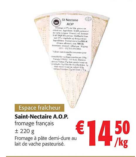 saint-nectaire a.o.p.