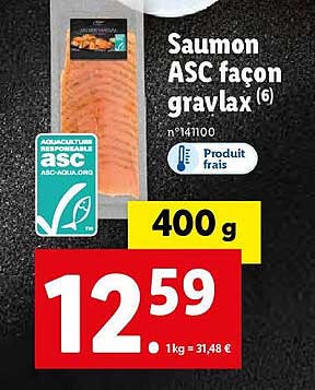 saumon asc façon gravlax