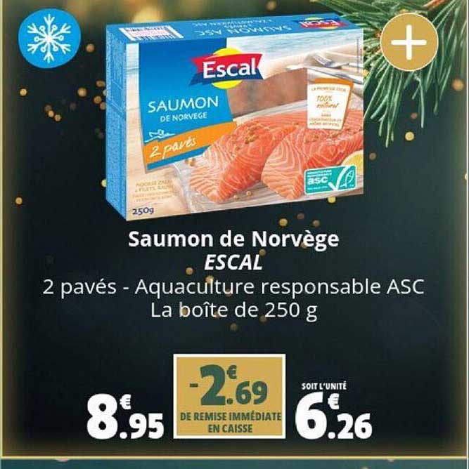 Saumon De Norvège Escal