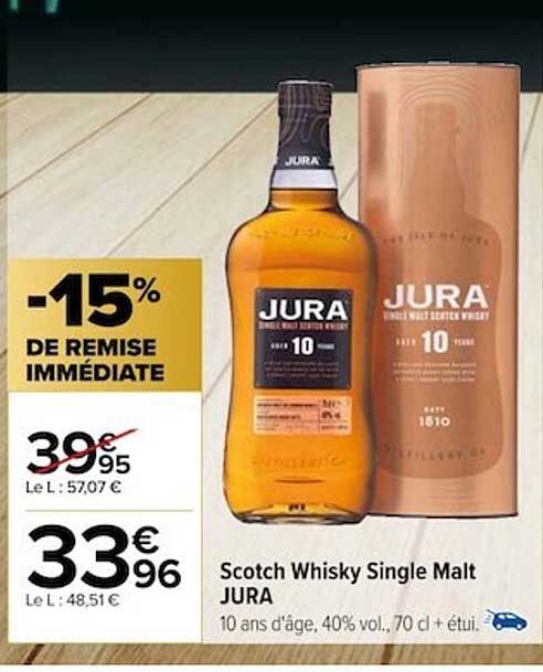 Scotch Whisky Single Malt Jura