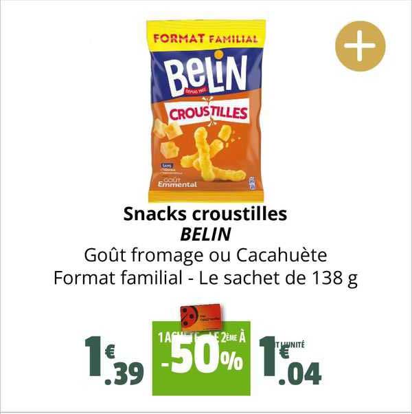 Snacks Croustilles Belin