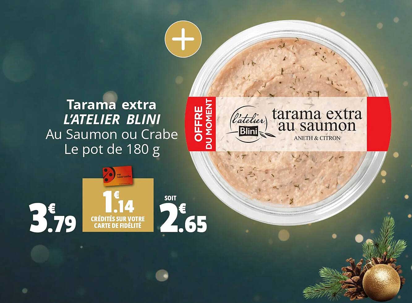 tarama extra l'atelier blini