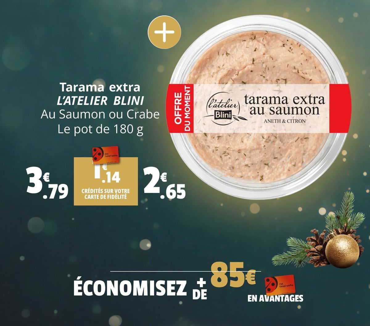 tarama extra l'atelier blini