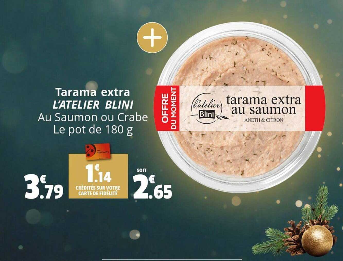 tarama extra l'atelier blini