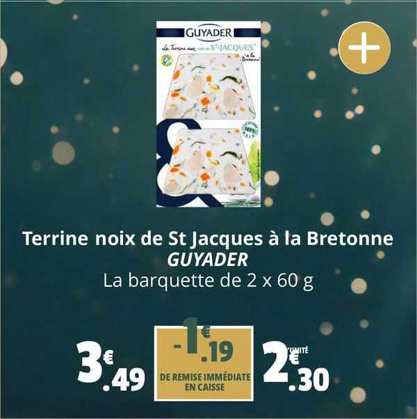 terrine noix de st jacques à la bretonne guyader