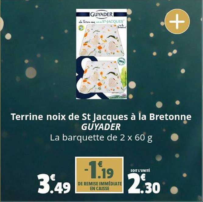 terrine noix de st jacques à la bretonne guyader