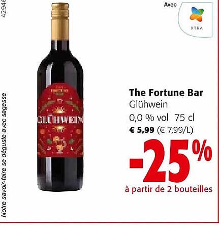 the fortune bar glühwein