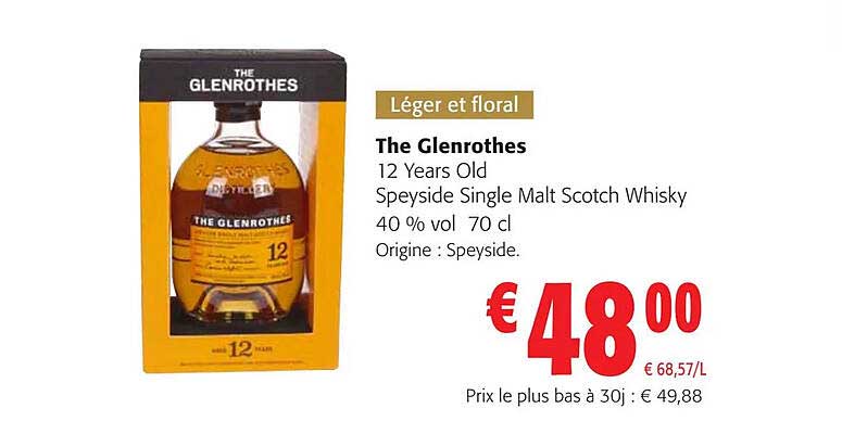 the glenrothes 12 years old  speyside single malt scotch whisky