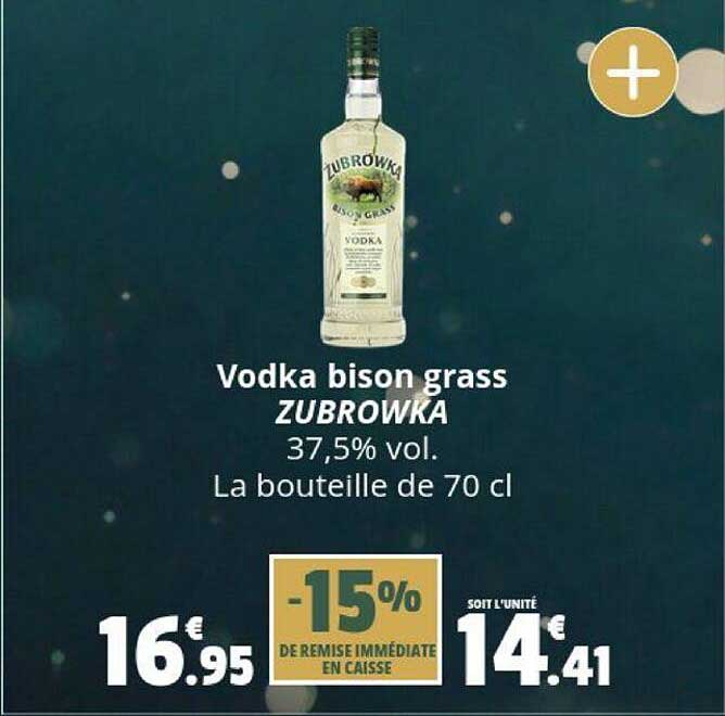 Vodka Bison Grass Zubrowka