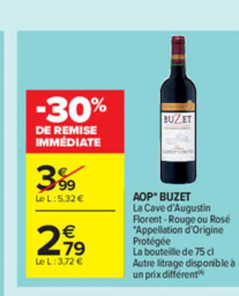 aop buzet la cave d'augustin florent