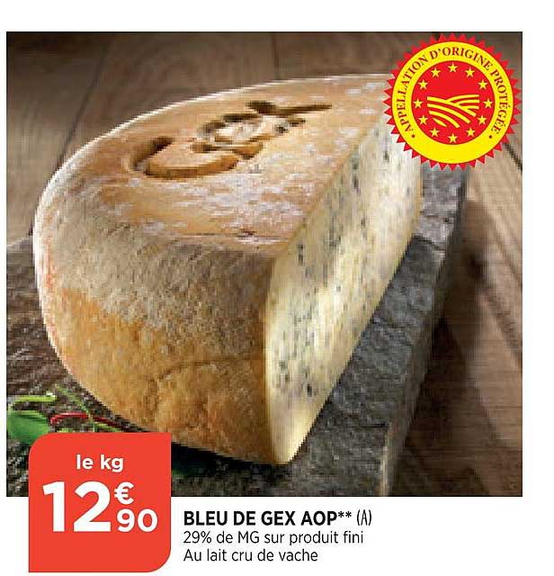 bleu de gex aop