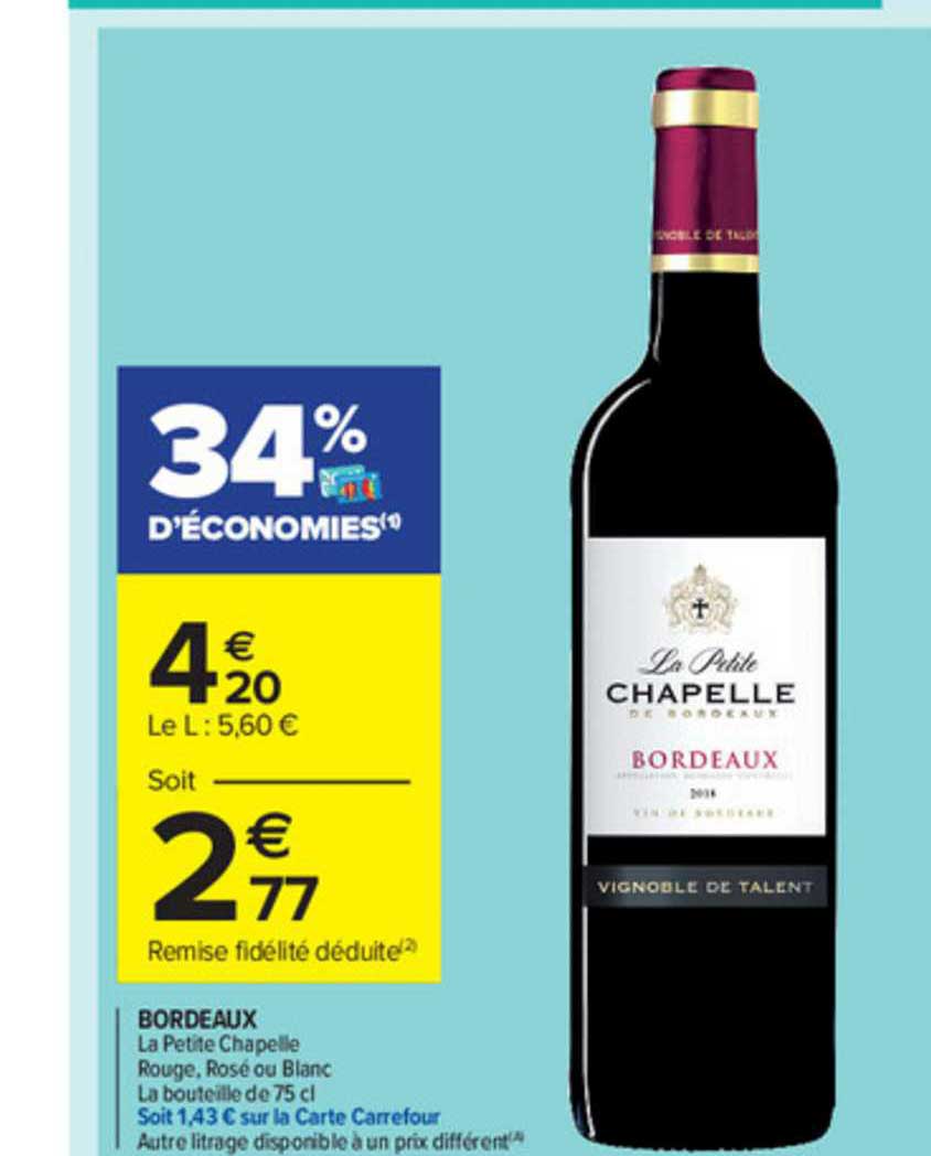 bordeaux la petite chapelle