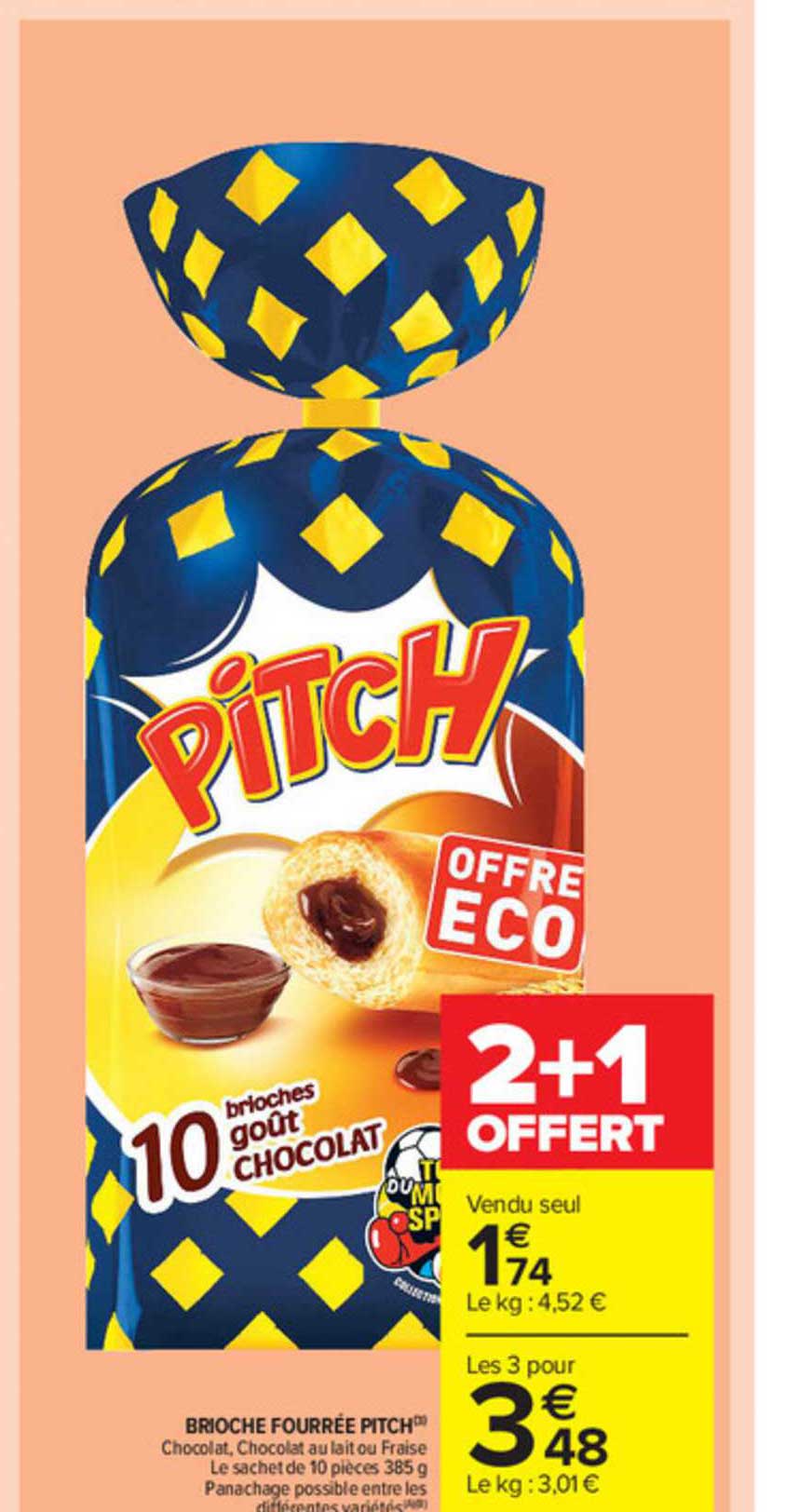 Brioche Fourrée Pitch