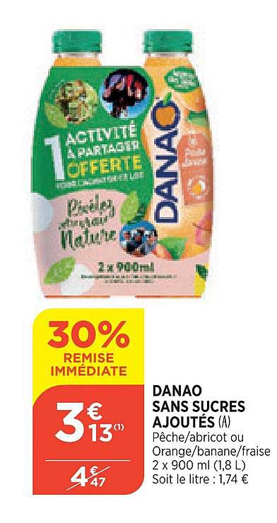 danao sans sucres ajouté