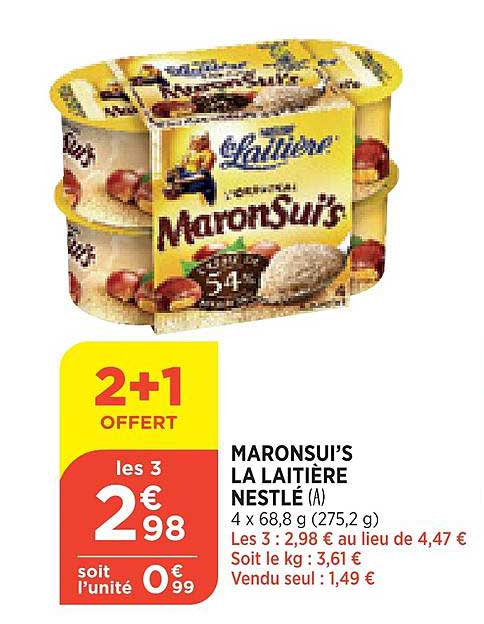 Maronsui's La Laitière Nestlé