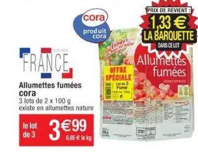 Allumettes Fumées Cora