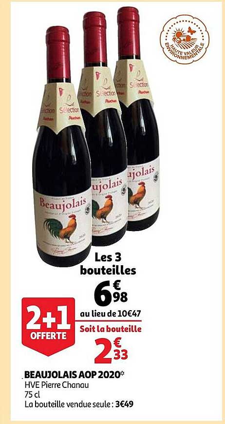 beaujolais aop 2020 hve pierre chanau