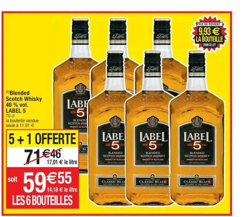 Blended Scotch Whisky Label 5