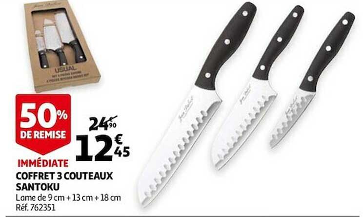 coffret 3 couteaux santoku