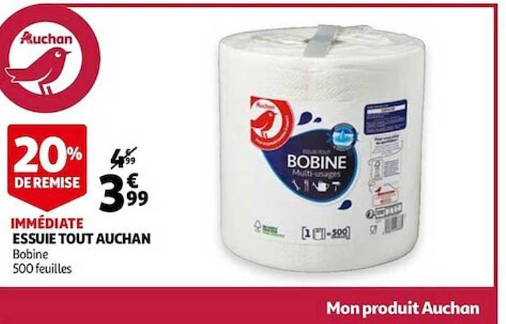 essuie tout auchan