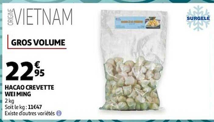 hacao crevette wei ming