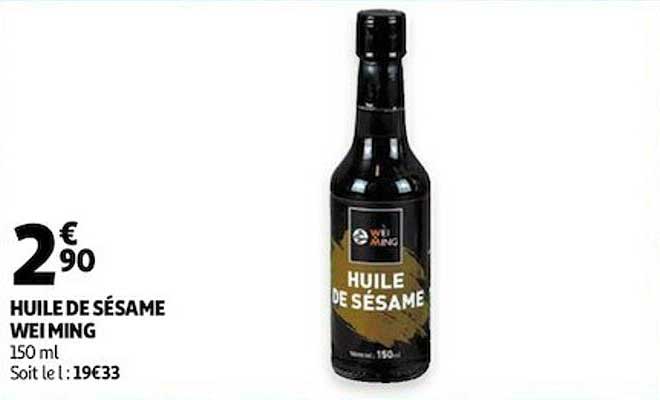 huile de sésame wei ming