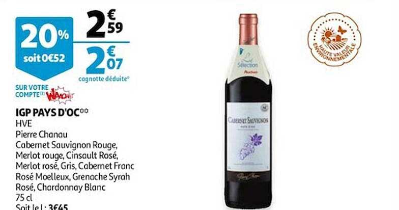 igp pays d'oc hve pierre chanau