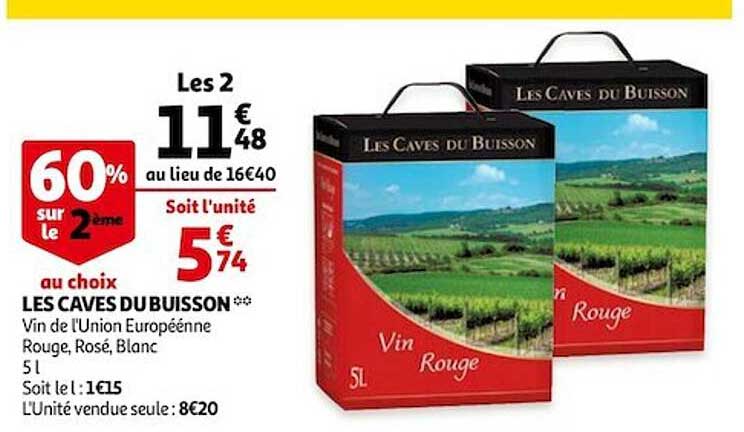 les caves du buisson vin de l'union européenne