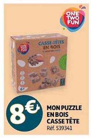 mon puzzle en bois casse tête