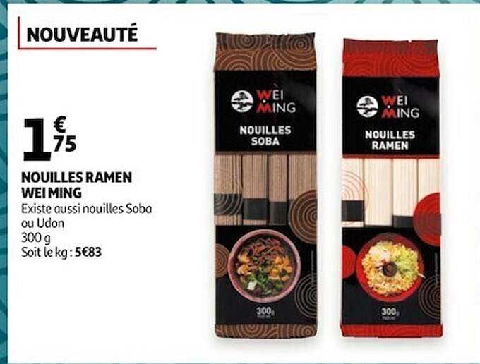 nouilles ramen wei ming