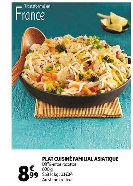 Plat Cuisiné Familial Asiatique