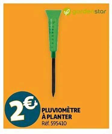 pluviomètre à planter