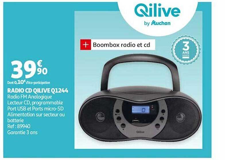 Radio Cd Qilive Q1244