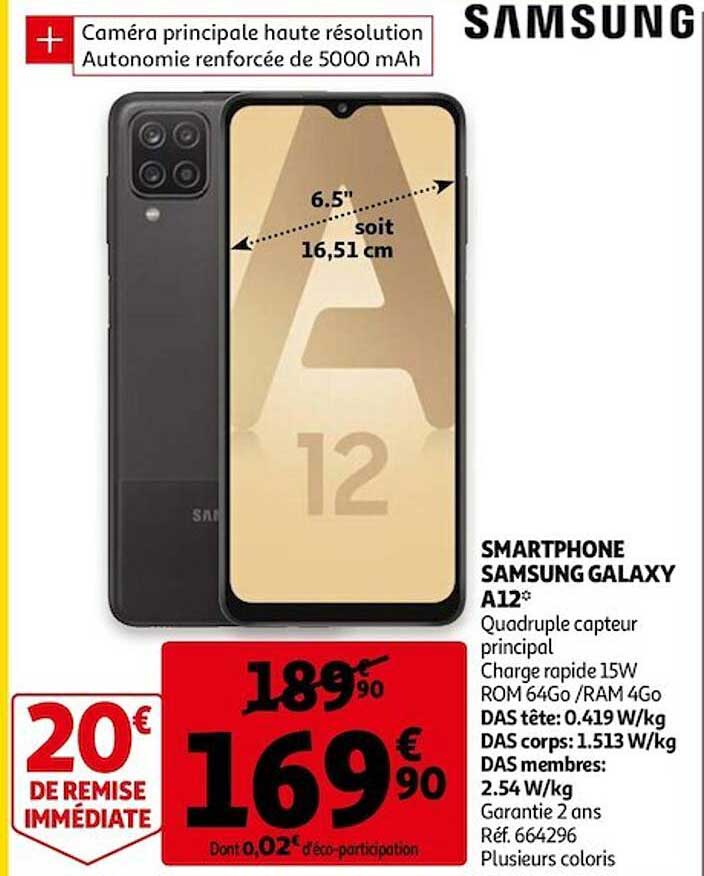 smartphone samsung galaxy a12