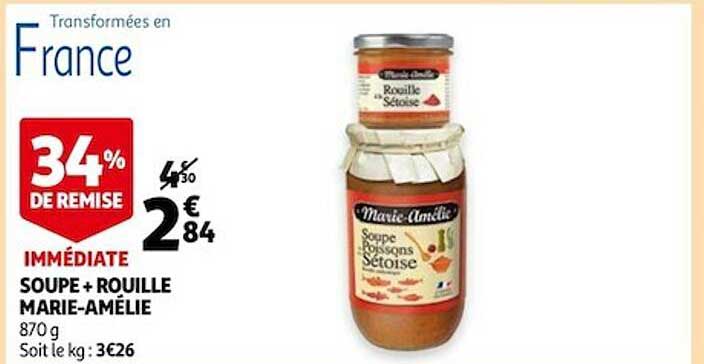 soupe + rouille marie-amélie