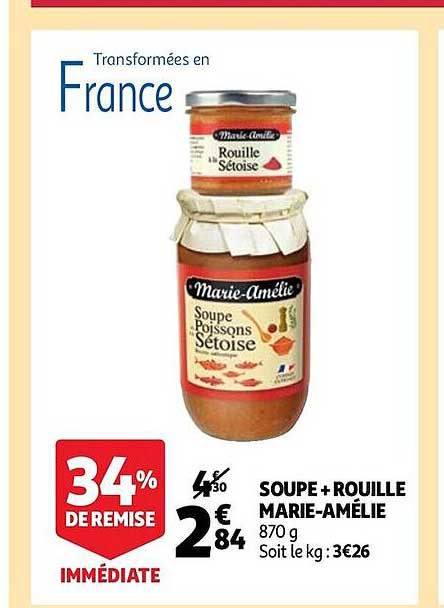 soupe + rouille marie-amélie