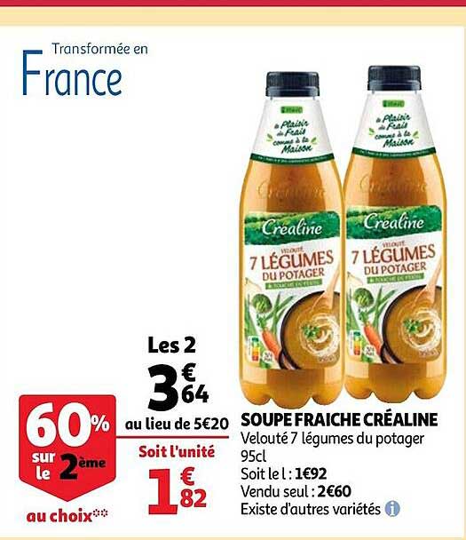 Soupe Fraîche Créaline