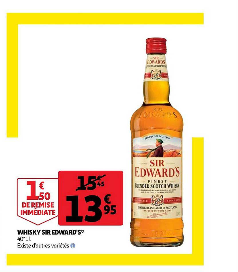 whisky sir edward's