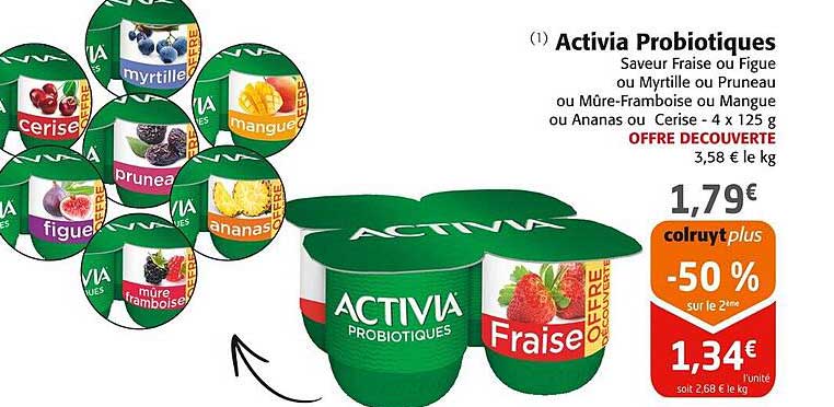 Activia Probiotiques