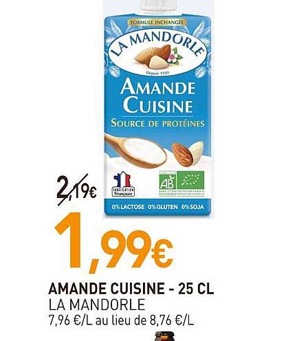 Amande Cuisine La Mandorle
