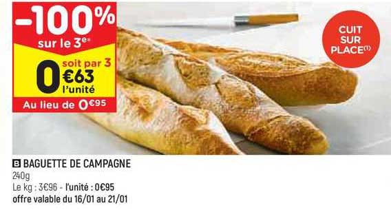 Baguette De Campagne