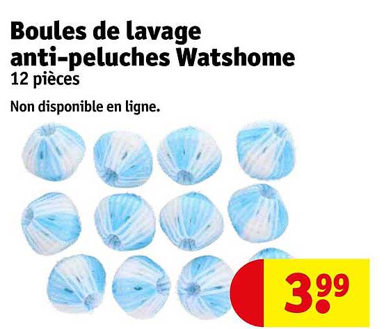boules de lavage anti-peluches watshome