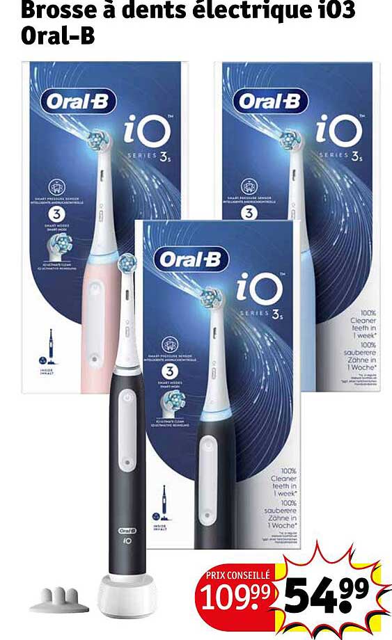 brosse à dents électrique i03 oral-b