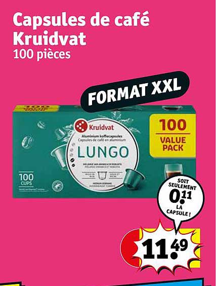 Capsules De Café Kruidvat
