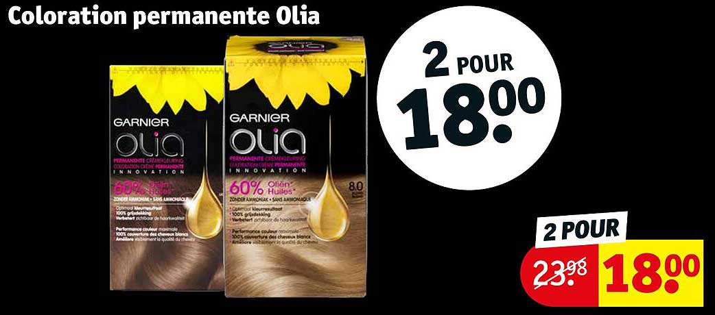 Coloration Permanente Olia Garnier